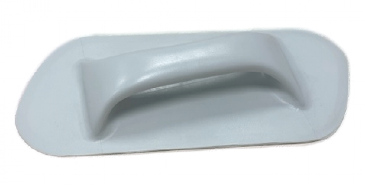 Handle slanted 307 PVC light gray