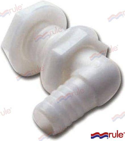 RULE thruhull fitting 5/8 90° (d.16mm)