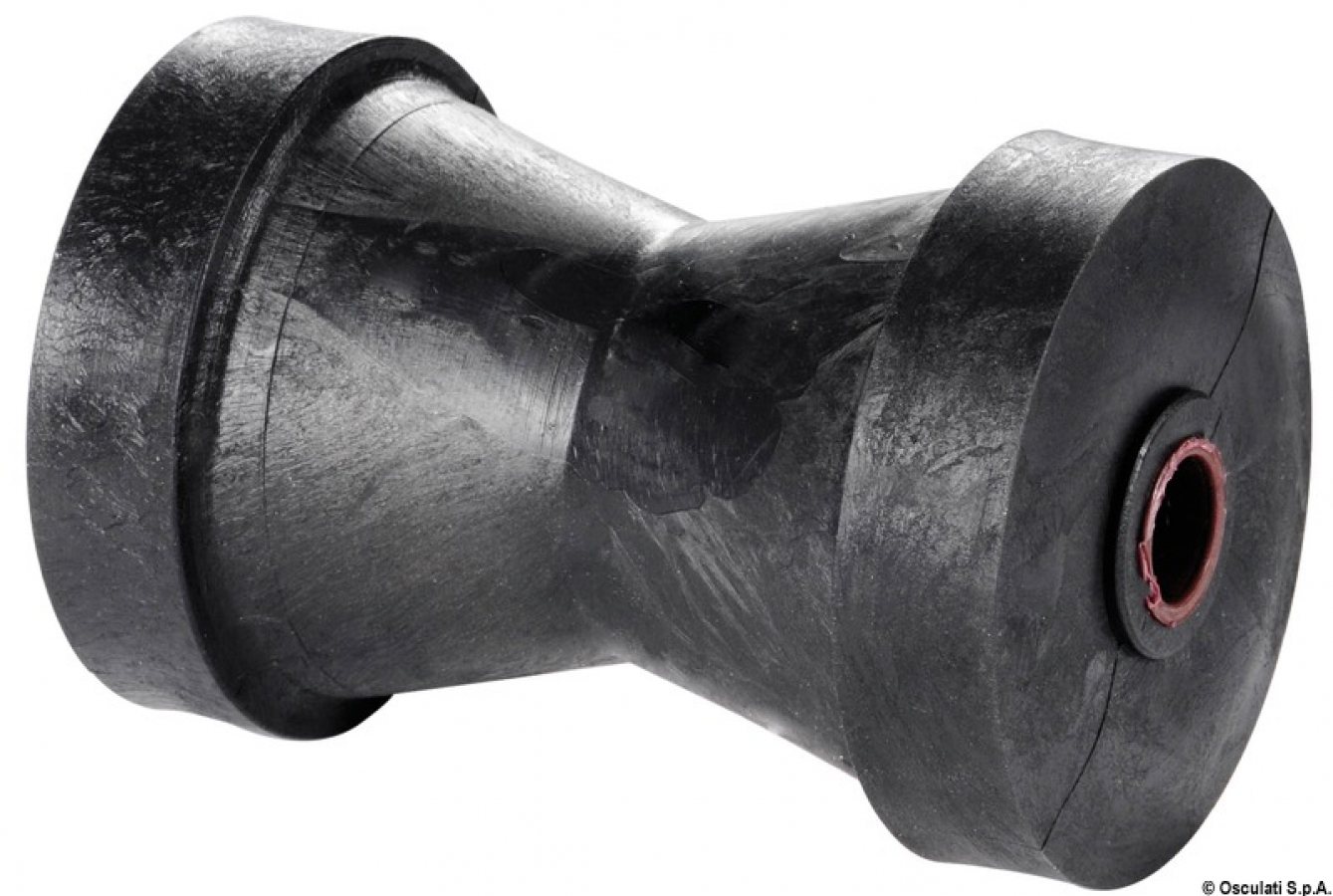 Central roller, black L 130 mm Ø80 mm