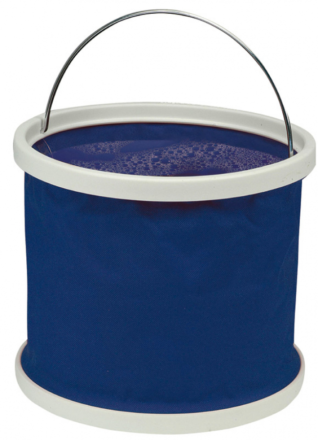 Collapsible nylon bucket 12l