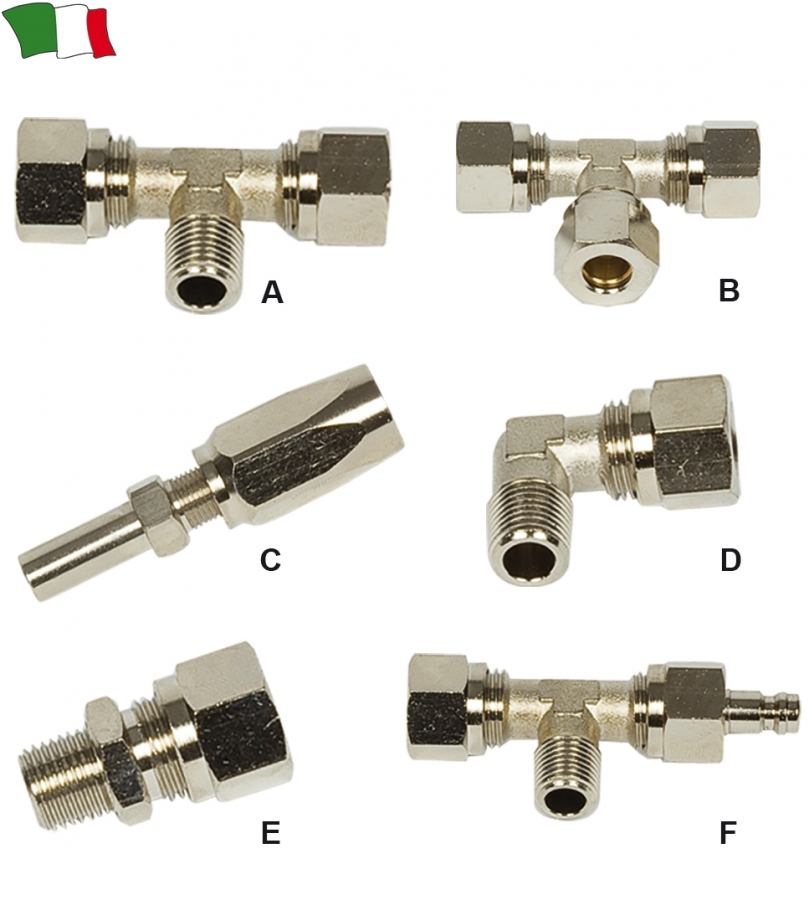 Соединение для 10 мм шланга 8 мм