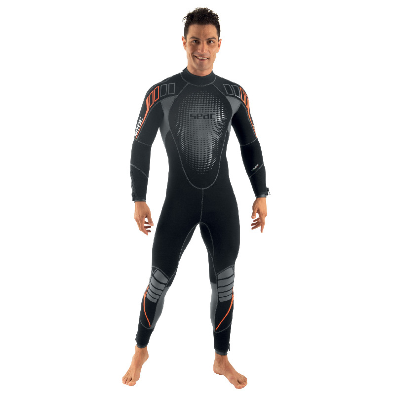 Wetsuit SEAC KOMODA One-Piece Man - 5mm thick - Size XXXXL - Class C (16-24 degrees)