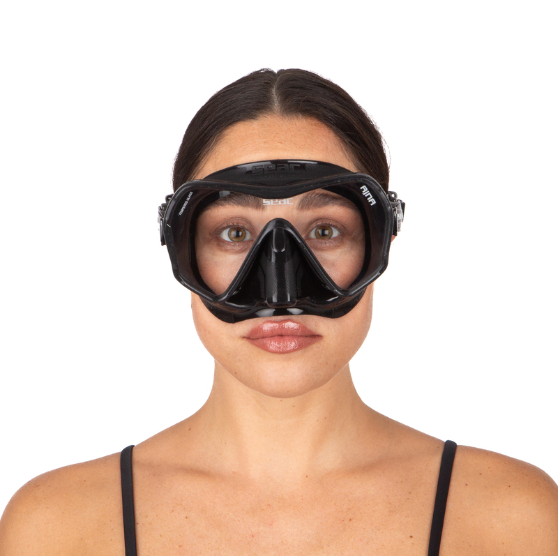 SEAC AJNA Mask S/BL diving mask - Black