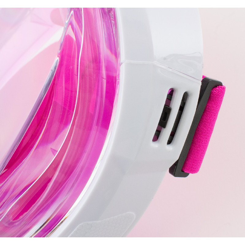 SEAC Fun Full Face snorkelling mask - Size XS/S - White/Pink