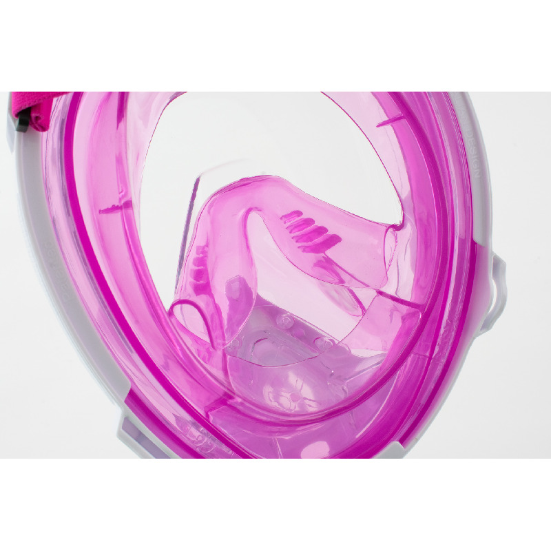 SEAC Fun Full Face snorkelling mask - Size XS/S - White/Pink