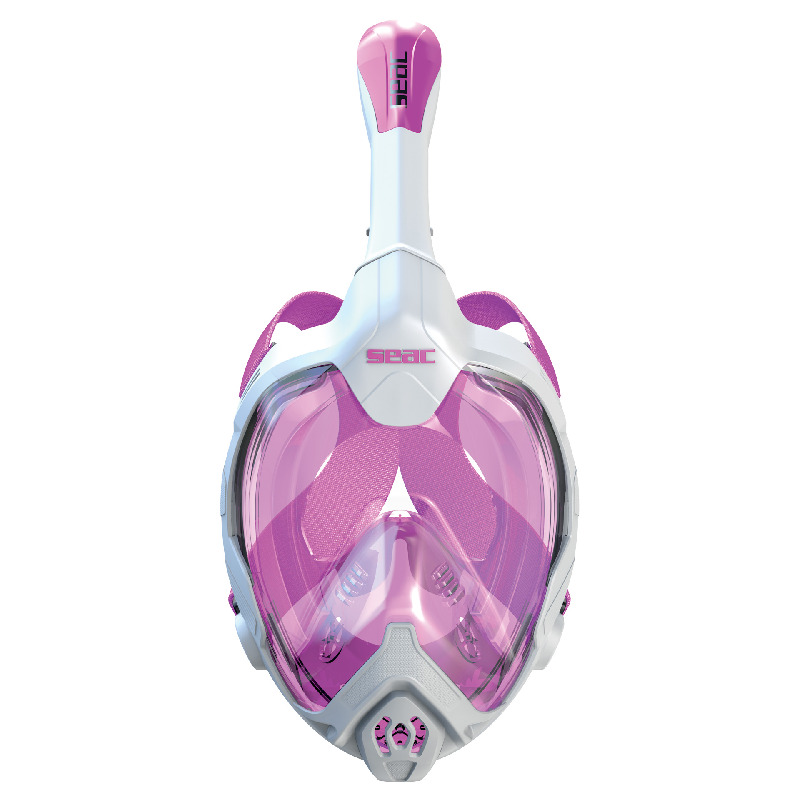 SEAC Fun Full Face snorkelling mask - Size XS/S - White/Pink