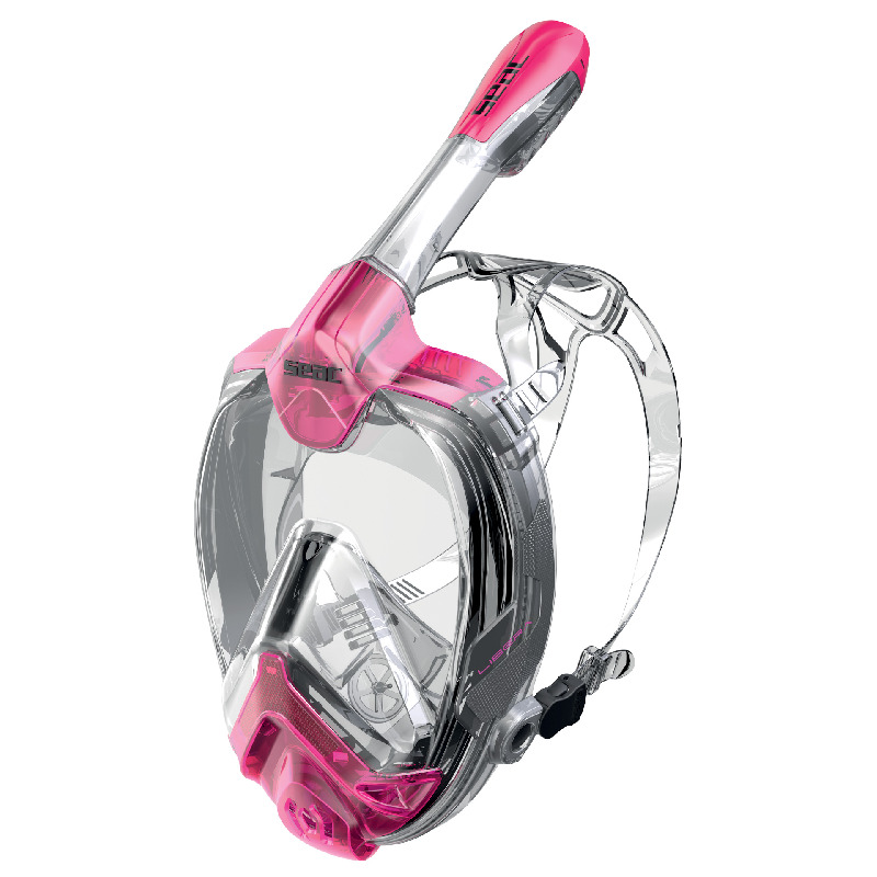 SEAC Libera Fullface snorkelling mask - Size S/M - Pink