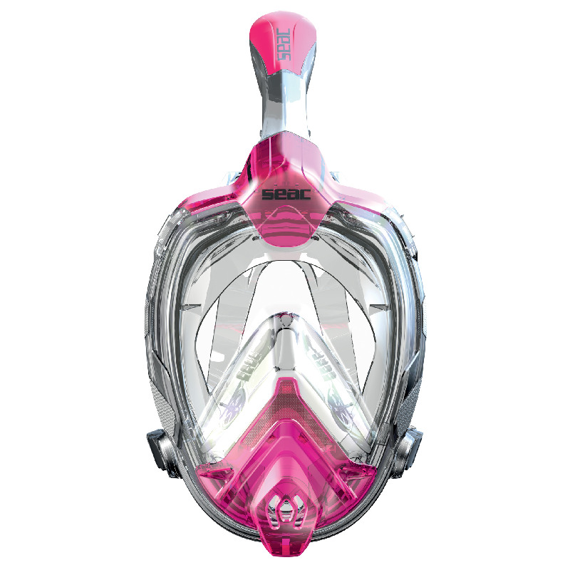 SEAC Libera Fullface snorkelling mask - Size S/M - Pink