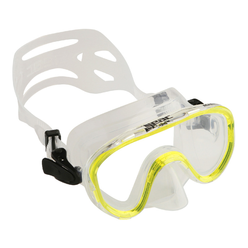 SEAC Maschera Marina diving and snorkeling mask - S/KL - Yellow