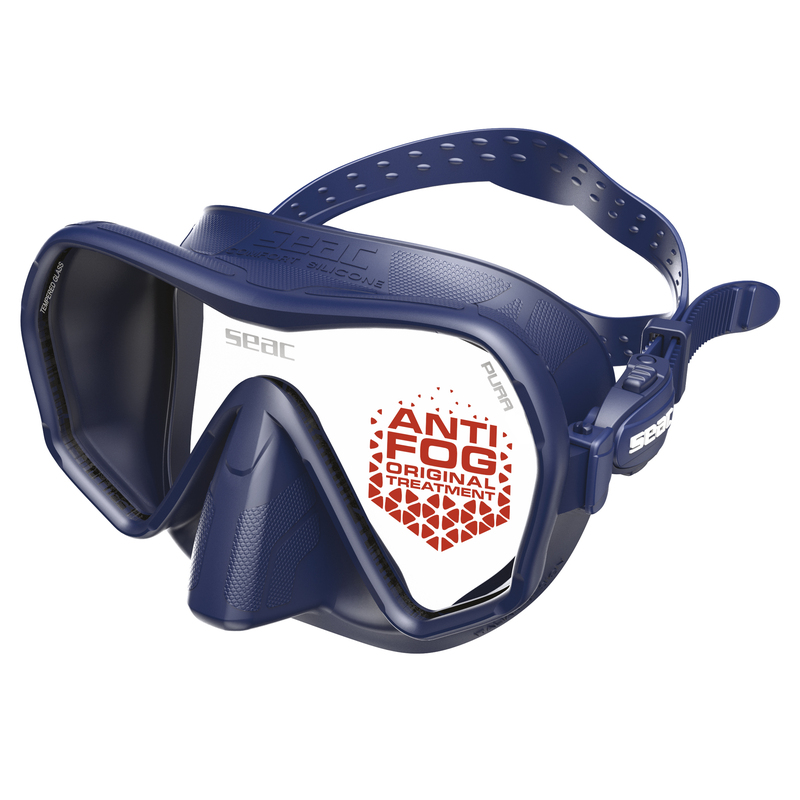 SEAC Pura Anti fog diving mask Color Dark  Blue