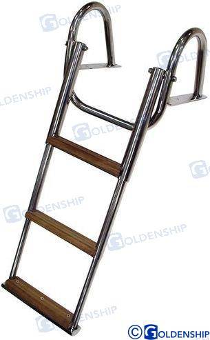 platform ladder inox