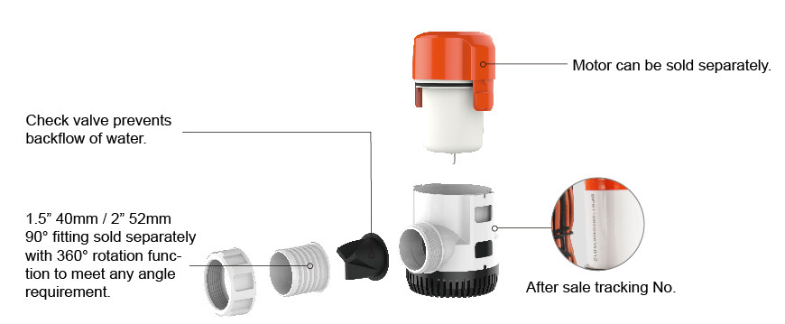 bilge pump SEAFLO s13a 12v 3000gph