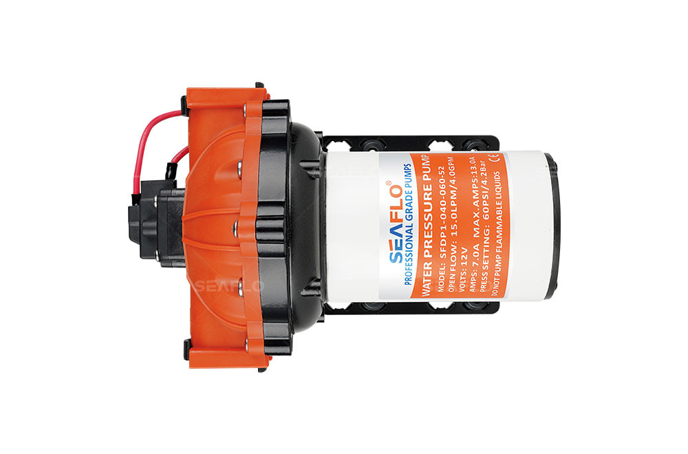 diaphragm water pump SEAFLO 12v 18,9lpm  4,2bar serie 52