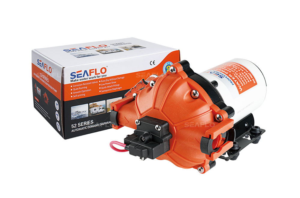 diaphragm water pump SEAFLO 24v 18,9lpm 4,3bar serie 52