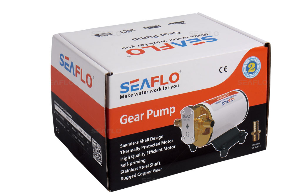 self priming gear pump SEAFLO 24V 12lpm