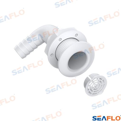 Ūdens noteka 90º ar filtru 3/4" Seaflo
