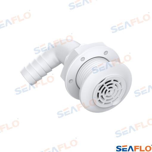 Ūdens noteka 90º ar filtru 3/4" Seaflo