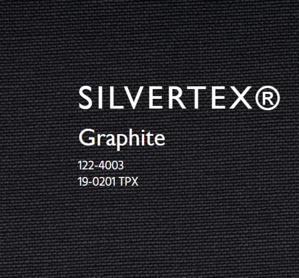 Fabric vinyl SILVERTEX Graphite - price for current meter!