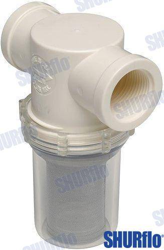 SHURflo raw water strainer 1"