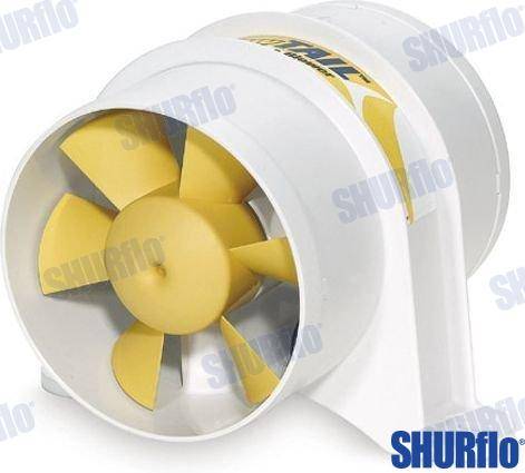 SHURflo in-line blower 4" 12v