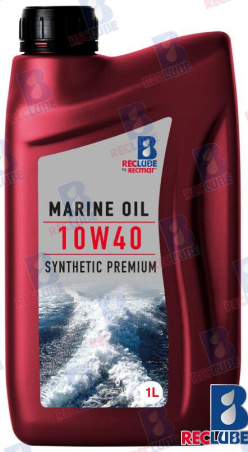 Synthetic marine oil 10W40 1L NMMA FC-11815R API SJ/SG Suzuki, Tohatsu, Mercury, Yamaha, Honda
