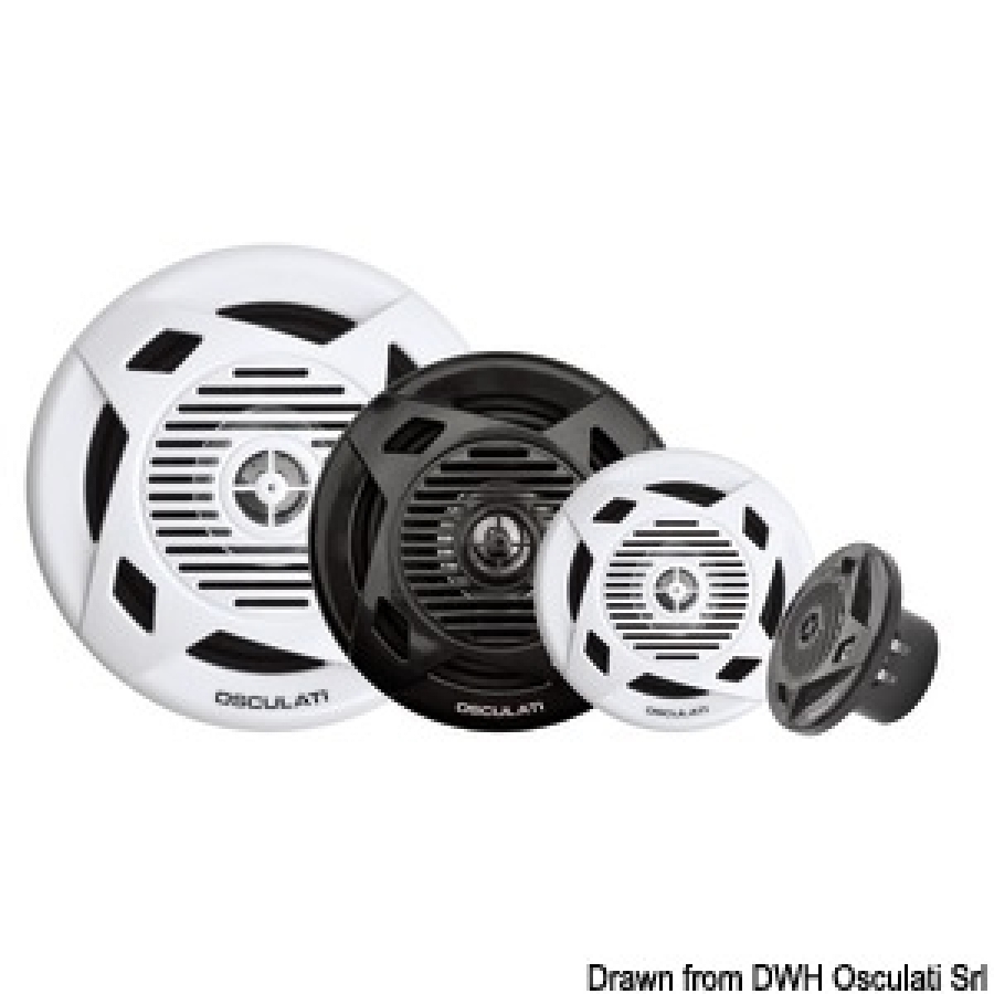 Skaļruņi 4/10.1 - 2x30W Balti