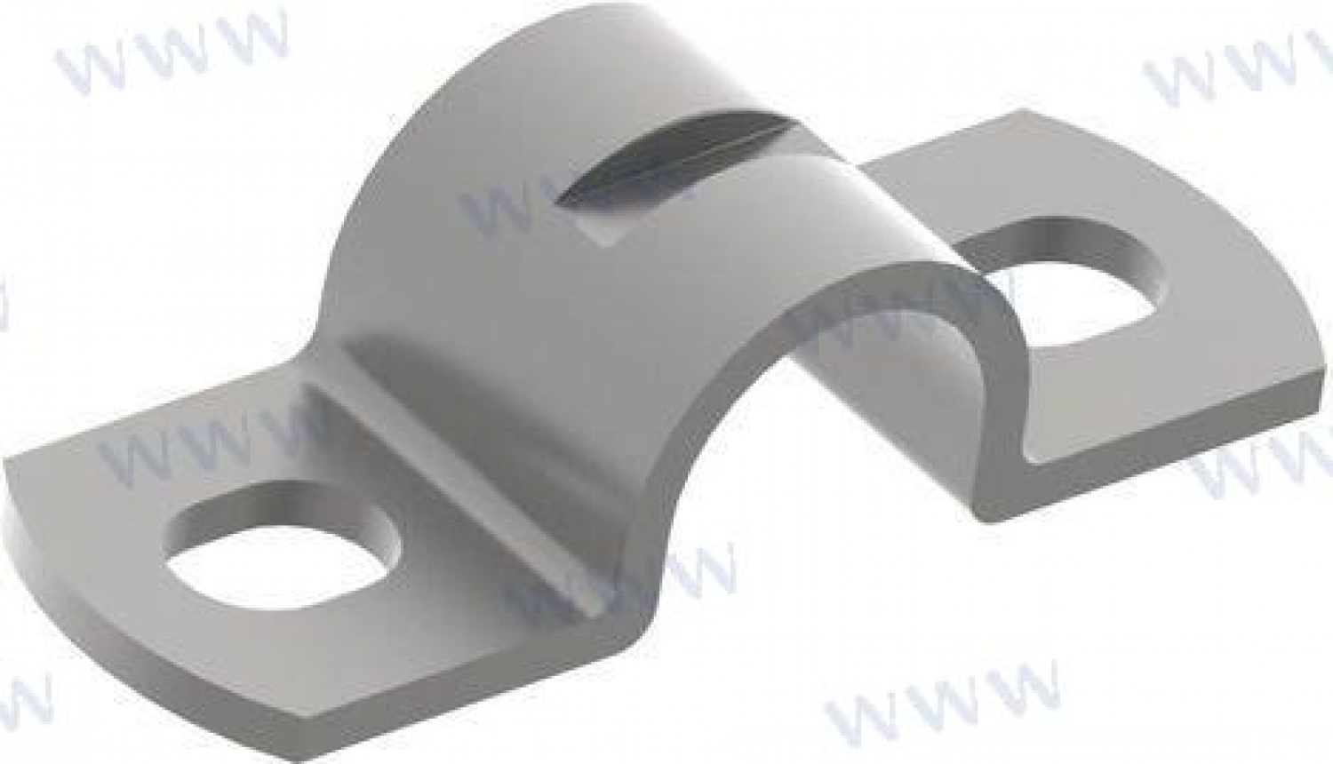 Clamp for C2 remote control cables.