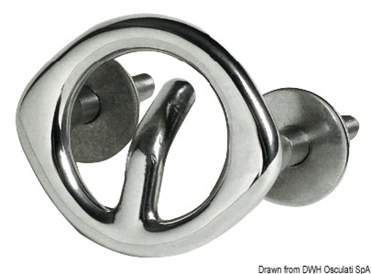 Water ski towing ring Ø60 mm SS