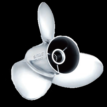 SOLAS 1651-138-28 Bravo 3 propeller New Saturn 13,8 x 28 SS R for Bravo 3 - rear