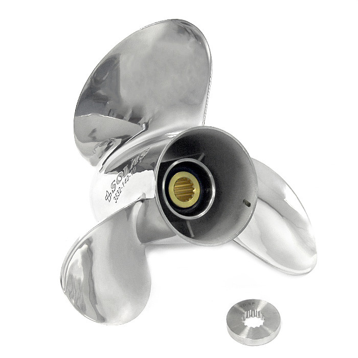 SOLAS 3532-143-17 stainless propeller 3x14,3x17 L