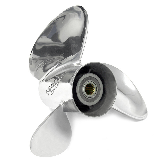 SOLAS 8652-148-17  stainless steel propeller 3x14,8x17 Left for Volvo Penta SX