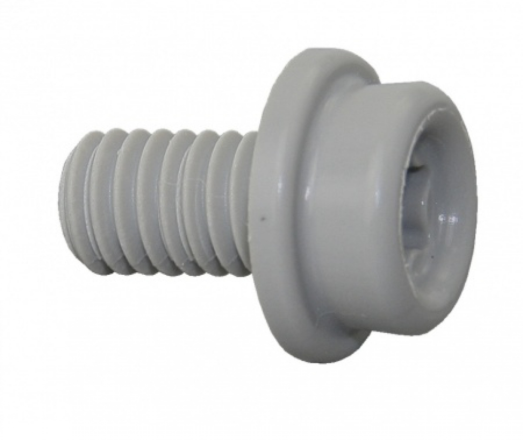 Push button base gray plastic M6 - specially for aluminum housings