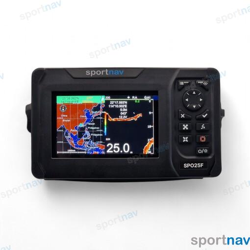 Karšu ploteris un eholots 5 collu ar Baltijas jūras karti. NMEA2000, NMEA0183, AIS (attēlošana), K-MAPS(atvērtās kartes)