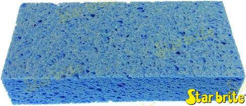 sponge 23 x 11 x 4 cm. / 9" x 4-1/2" x Starbrite