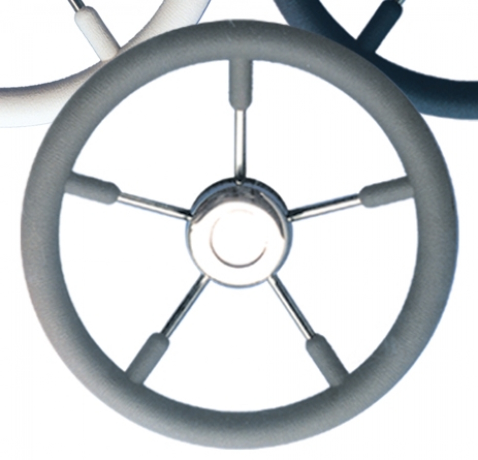Steering wheel Ø35cm - grey