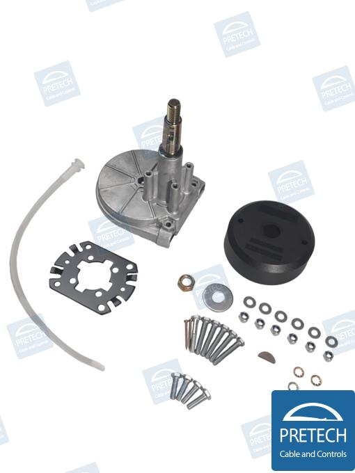 Stūres reduktors 1900 - aizvieto T67. Paredzēts stūŗes trosēm PRE2500xx un M58 līdz 50HP