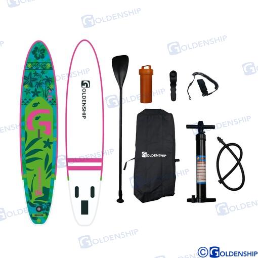 SUP dēlis Goldenship 11,7Ft Touring -full kit  348cm x 73cm x h15cm Weight 10,3kg