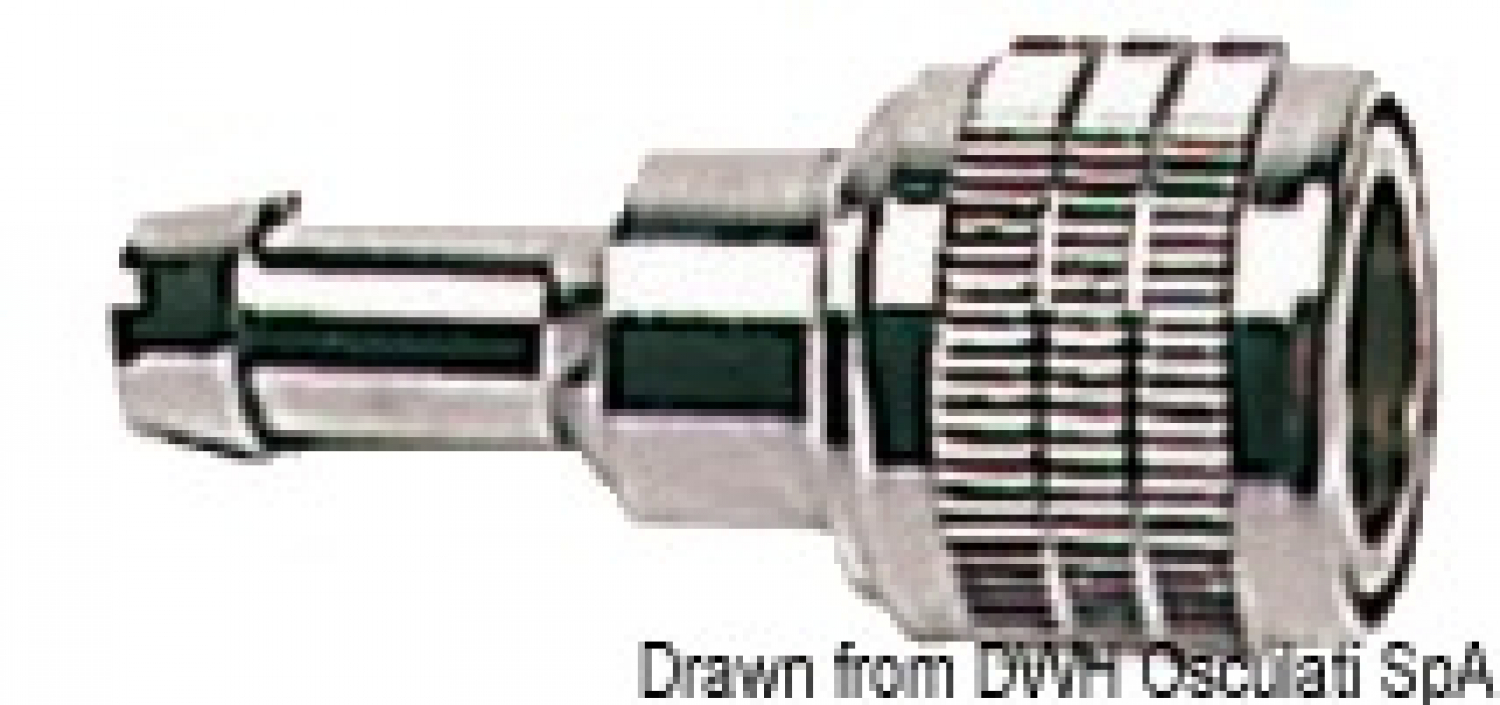 Suzuki connector, hose Ø 9 mm, Engine side 2T