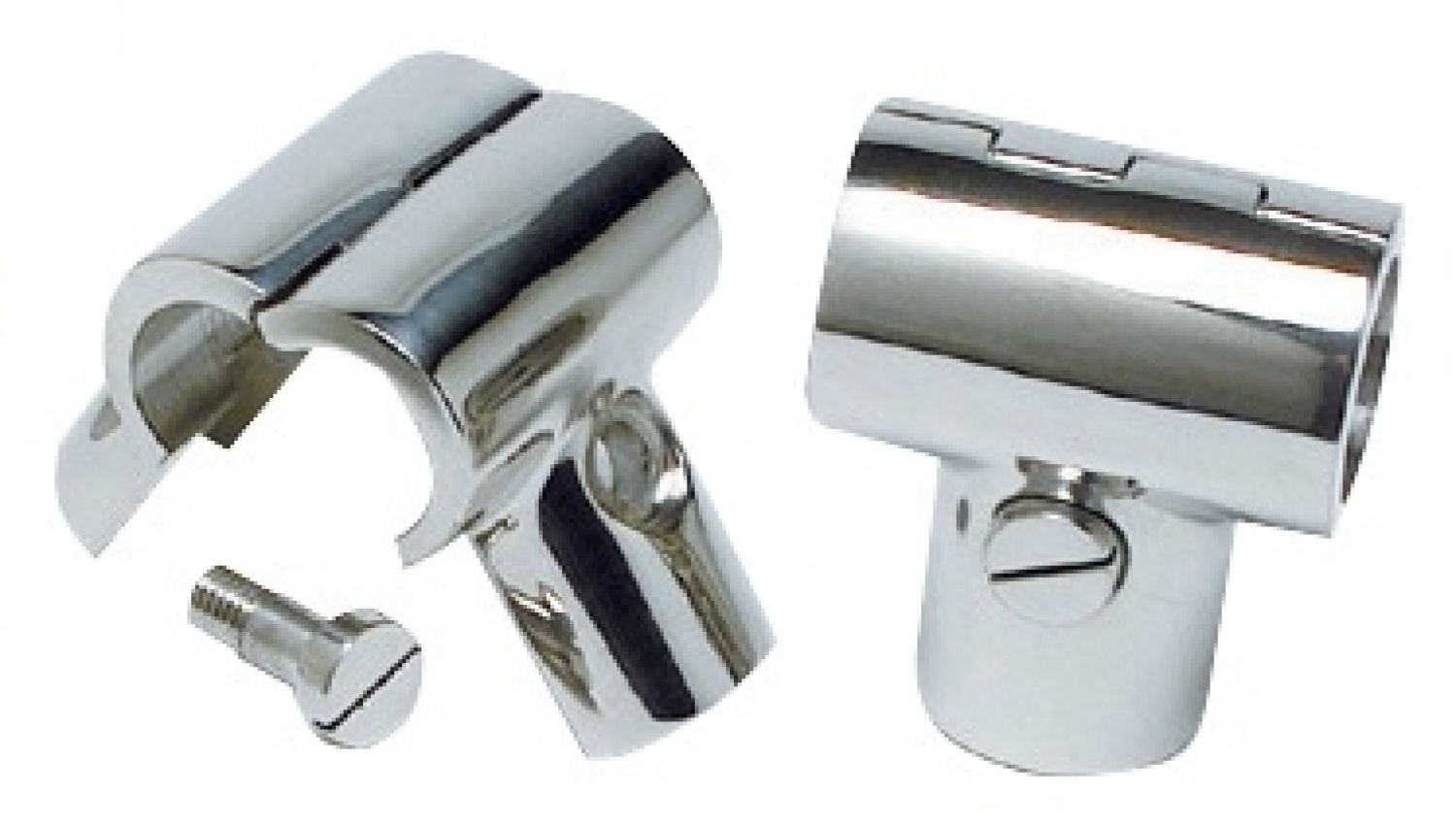 T-joint hinge opening 90° Ø25 mm AISI 316