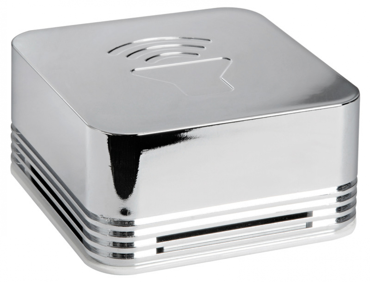 Horn , 12V , 105 dB chromed ABS  105x105x52mm