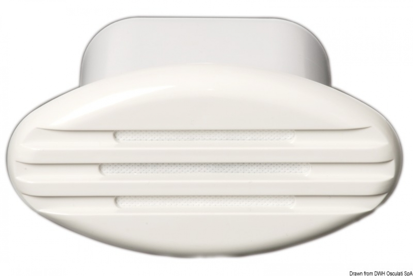 Flush mount foldable horn 12V 100db  (125x66mm)