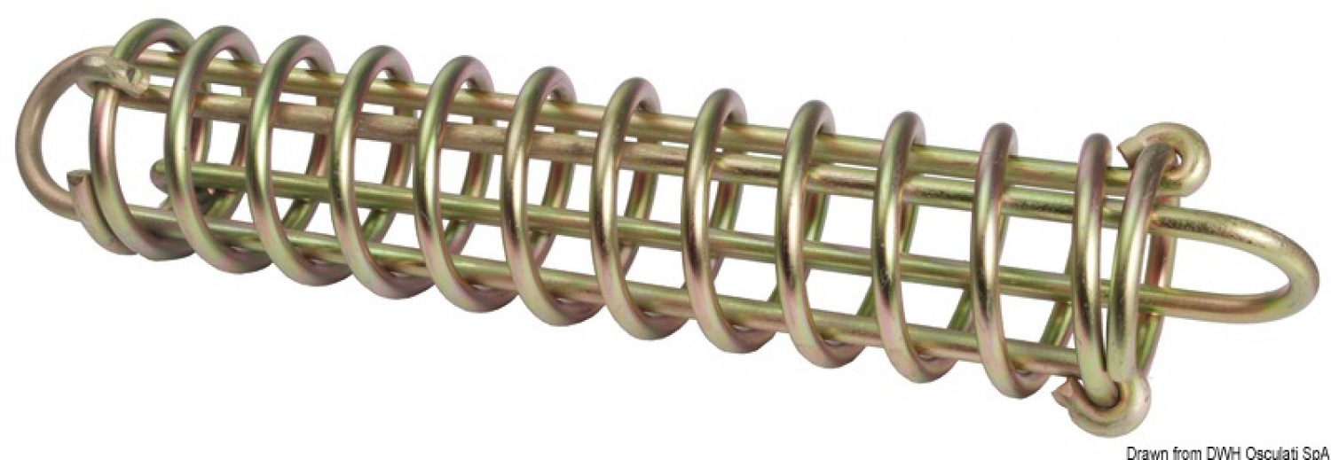 Швартовная пружина 320 мм Максимальный вес корпуса в кг 2000 Ø66mm