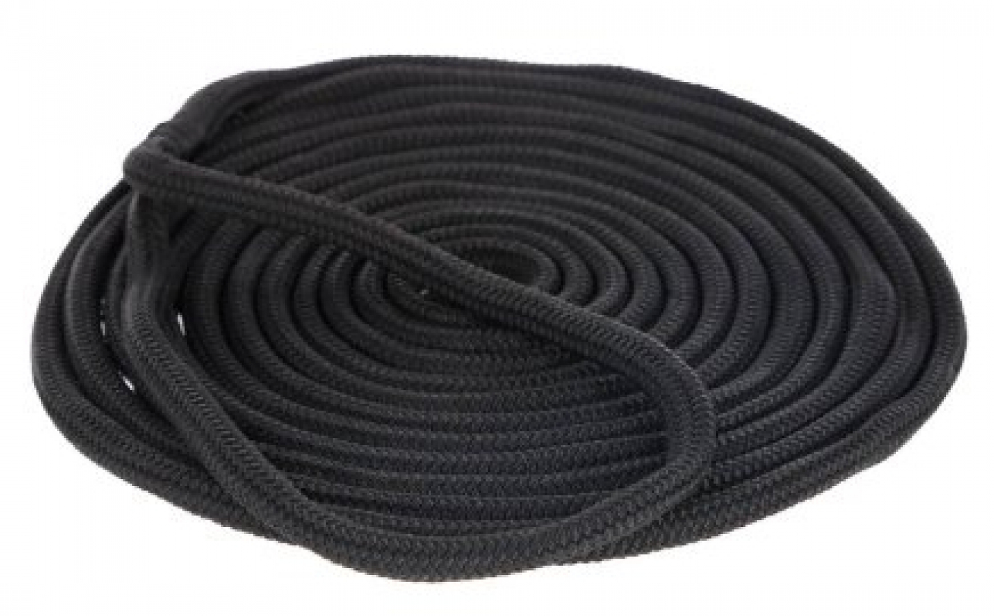 Швартовочный комплект плетеный канат сращенный рым, Ø10мм, L6м, черный