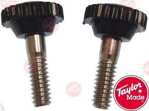 bimini deck hinge screws - black (2pcs)