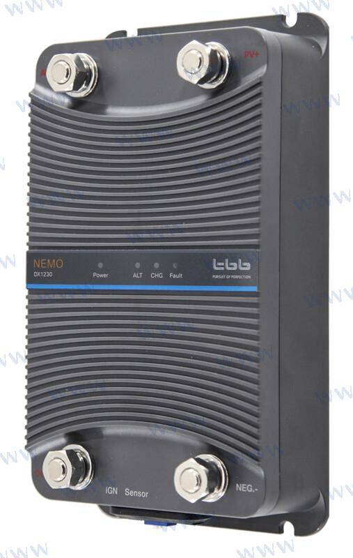 Nemo DC-DC  lādētājs ar MPPT 12v 30a ,PV ieeja max 25V (saules panelim)