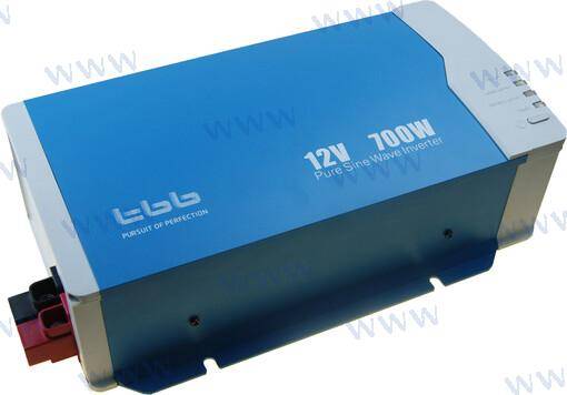 tīra sinusoidālā viļņa invertors 12V-230V 700w TBB IH700
