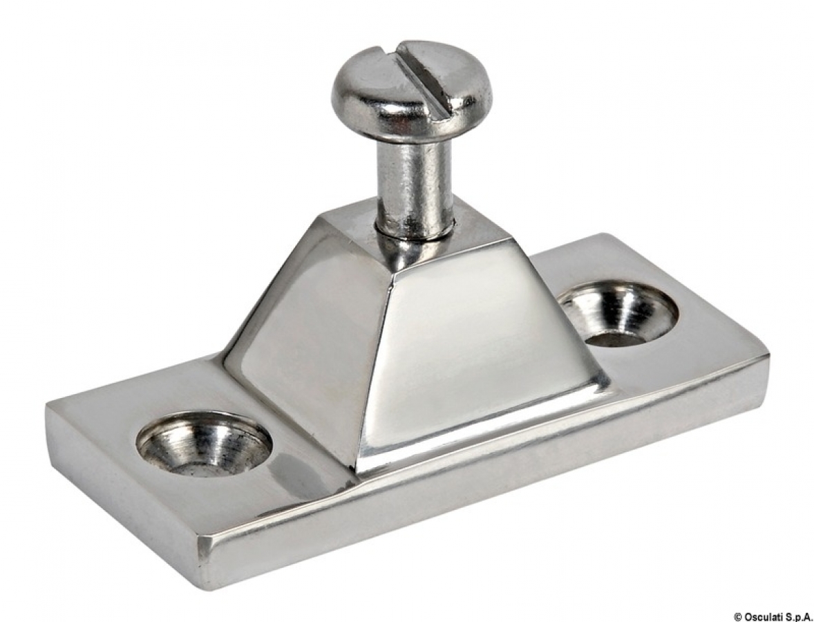 Bulkhead mount support AISI316 43x51 mm