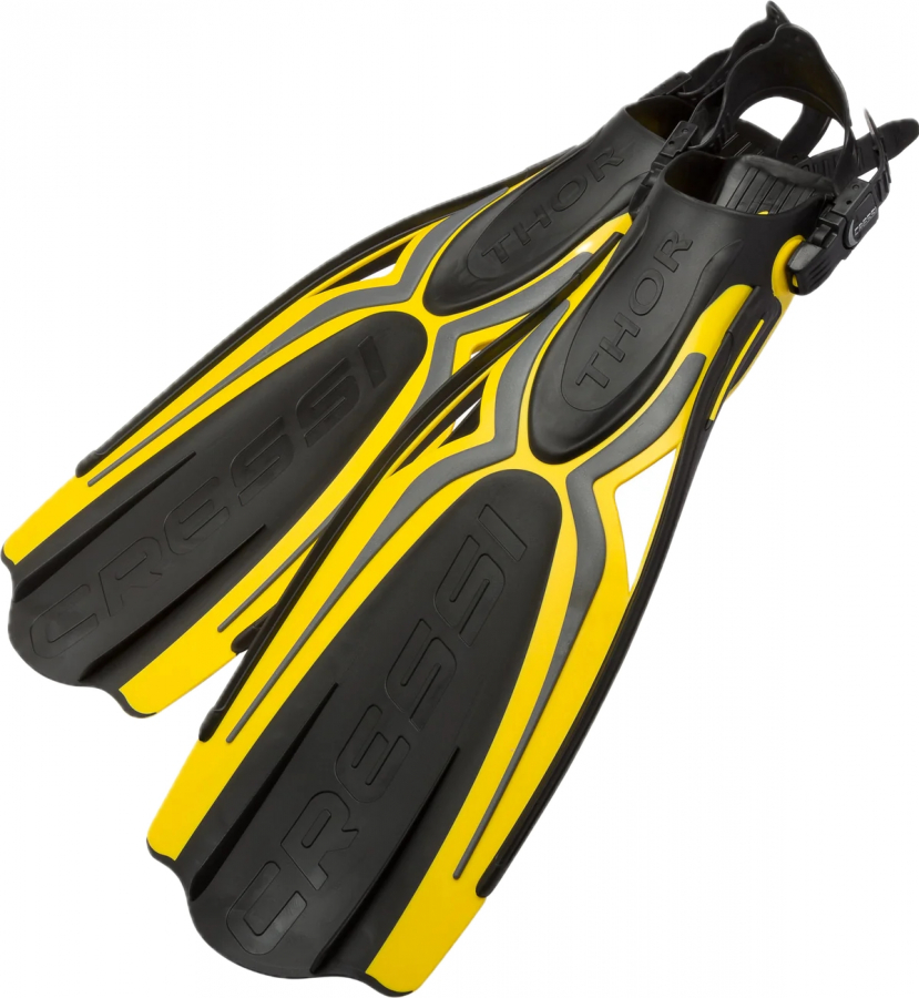 Flippers Cressi THOR EBS Yellow Size XL (45-48)