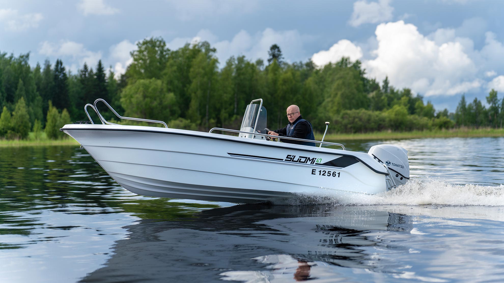Dzinējs TOHATSU 40 AETL Power Trim, elektrostarts, FI , L -kāja , tahometrs, RC pults, NMEA2000