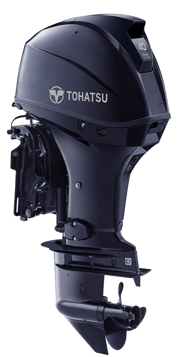 Двигатель TOHATSU 40 AETL - Power Trim, электростартер, FI, L, тахометр, пульт дистанционного управления, NMEA2000